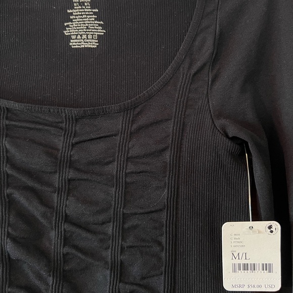 Intimately Free People Stay Here Seamless Long Sleeve Top - Picture 3 of 3